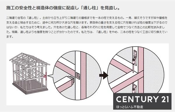 静かな環境にある新築平屋建です