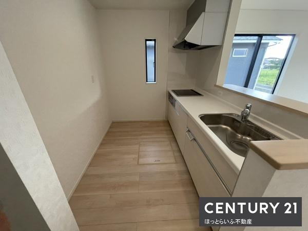 静かな環境にある新築平屋建です