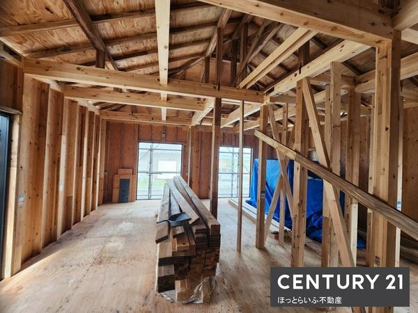 静かな環境にある新築平屋建です