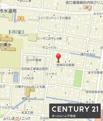 都城市下川東２丁目の土地