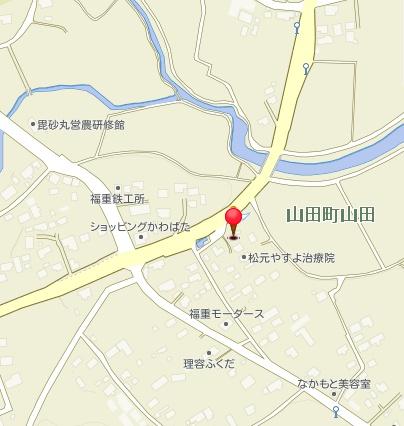 のどかな風景が広がる場所です