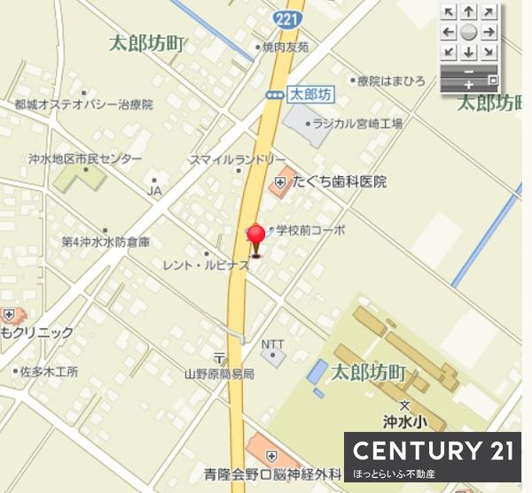 沖水小学校そばのまとまった敷地です