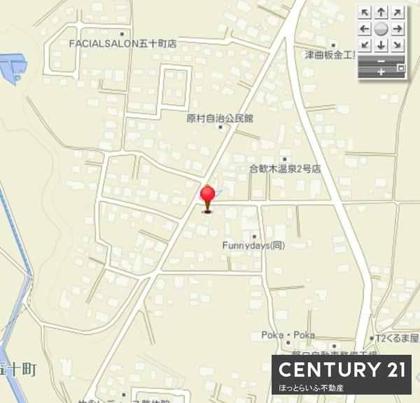 敷地が300坪ついて5DKの広々間取り