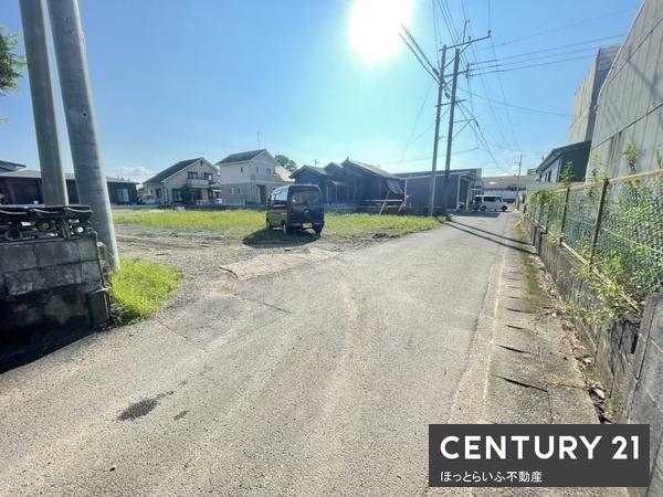 都北町に広々とした売地が出ました。