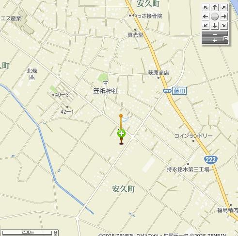 都城市安久町の土地(間取り)