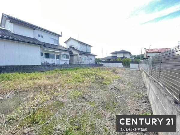 都城市上長飯町の土地(現地土地写真)