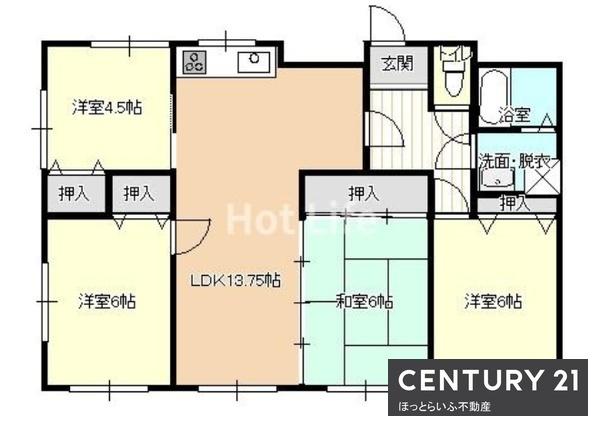 イオンモールまで歩いて5分圏内の中古マンションです