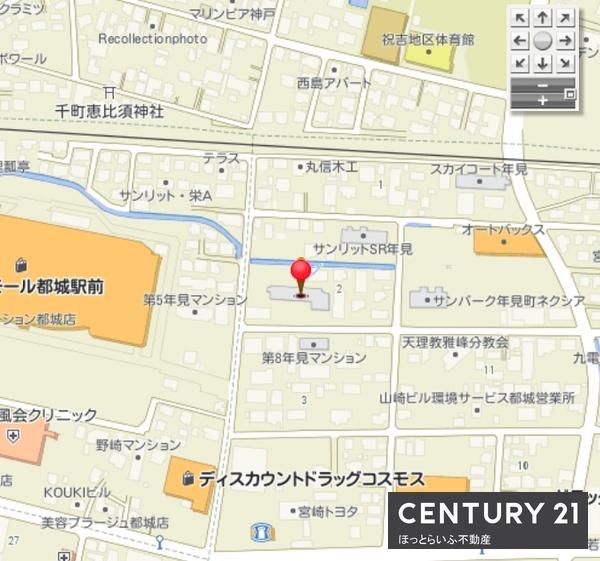 イオンモールまで歩いて5分圏内の中古マンションです