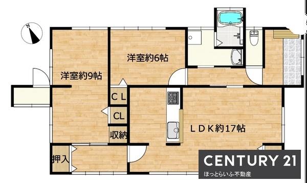 コンパクトな間取りの中古住宅です