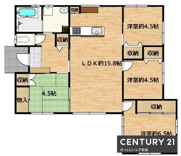 南横市町に築9年の平屋建て　中古住宅が出ました。