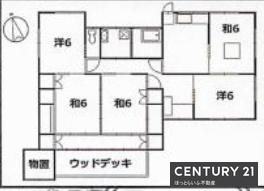 静かな場所に駐車スペースも確保された中古が出ました