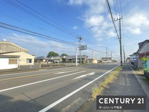 都城市郡元町の土地(前面道路含む現地写真)