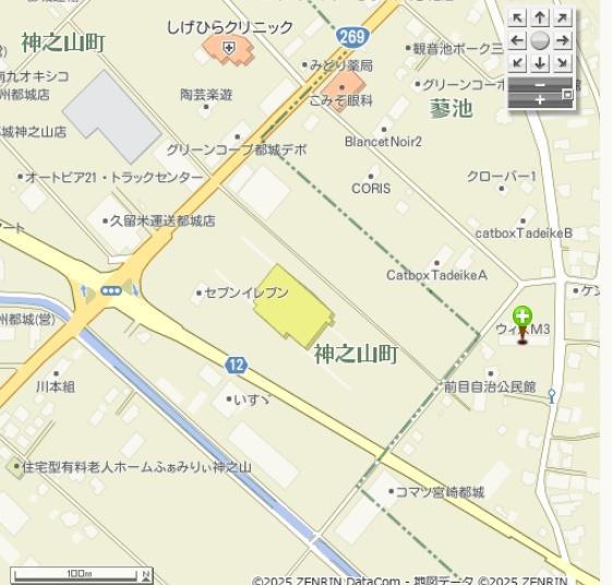 収益物件をお探しの方必見の中古物件です(現地案内図)