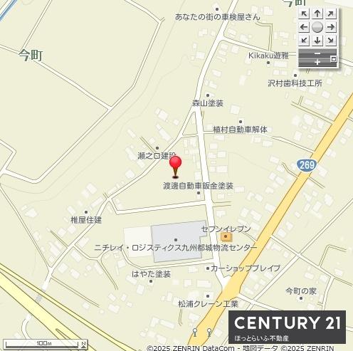 都城市今町の土地