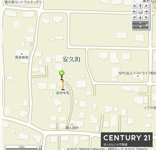 安久町に新築を建てるのに適した土地が登場しました
