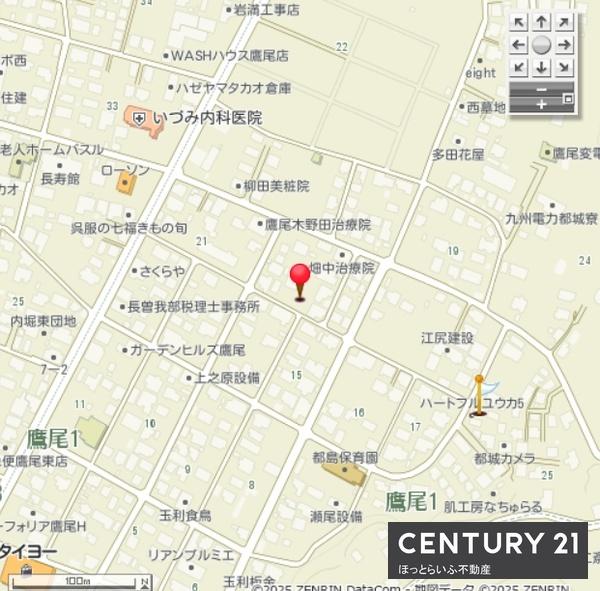 都城市鷹尾１丁目の土地