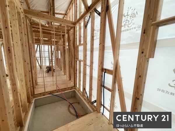 のどかな風家が広がる場所に新築建売が出ます