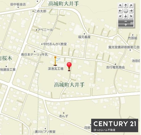 高城町大井手のまとまった広さの土地です
