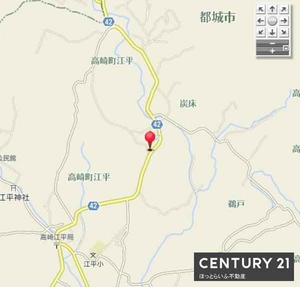 田園風景や山の景色が広がる落ち着いた立地です