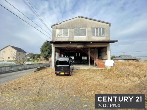 高木町の売倉庫です　鉄骨スレート葺2階建て