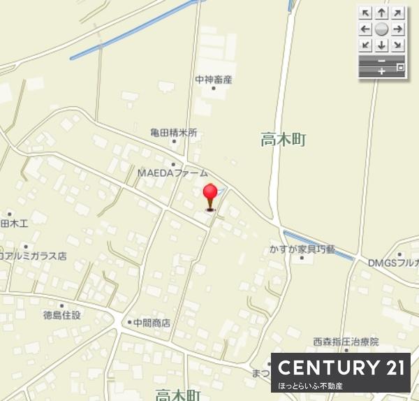 高木町の売倉庫です　鉄骨スレート葺2階建て