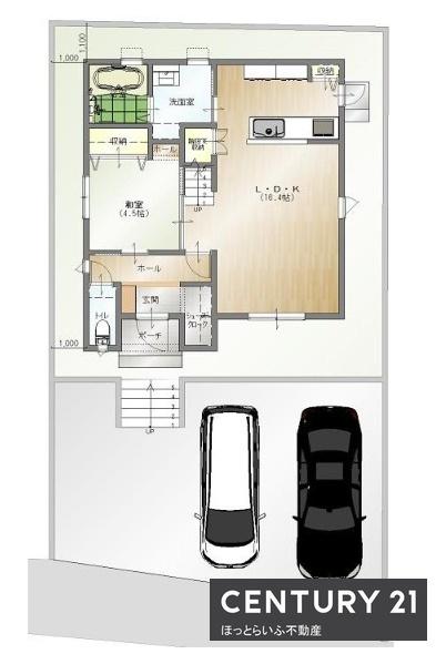 広原町に新築二階建てが出ました