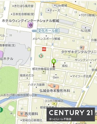 都城市北原町の土地