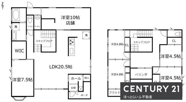 美容室付き中古住宅物件ですそのまま引き継ぎできます