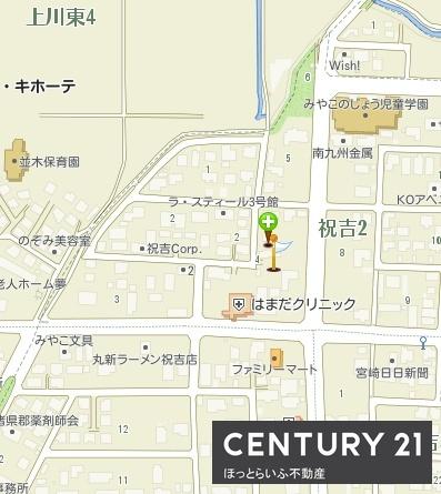 都城市祝吉２丁目の売土地