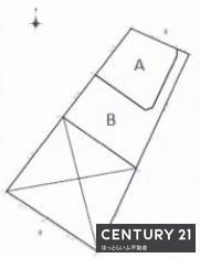 平坦な売地で建築条件ありません。B区画