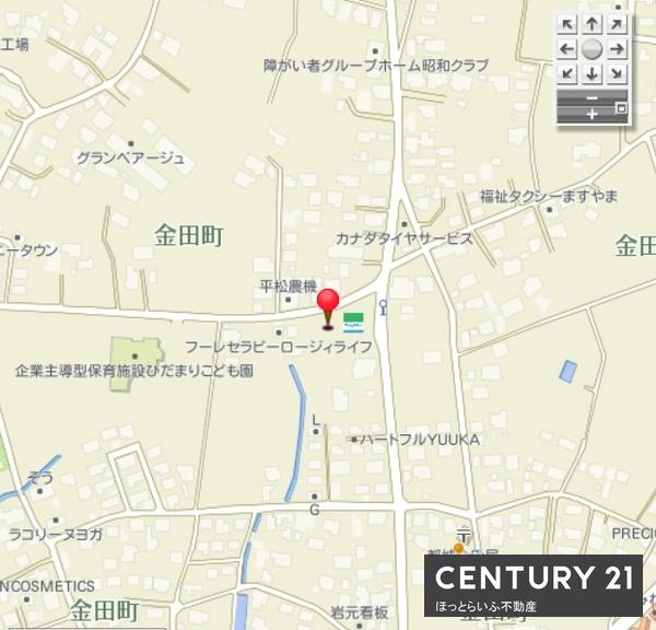 コンビニがすぐ近くに　広い宅地が売りに出ました