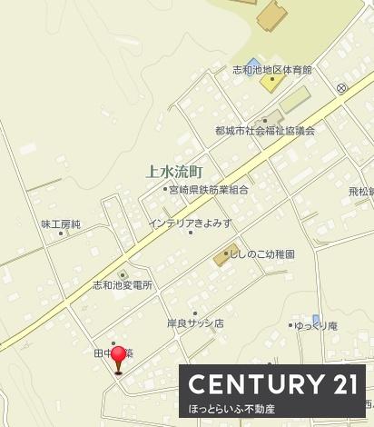 静かな環境にある土地です