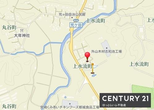 都城市上水流町の土地