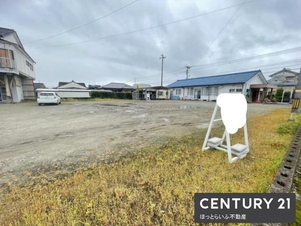 前面道路が広くて安心　新築予定の方にもおすすめな土地