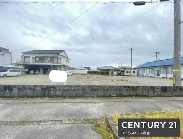前面道路が広くて安心　新築予定の方にもおすすめな土地