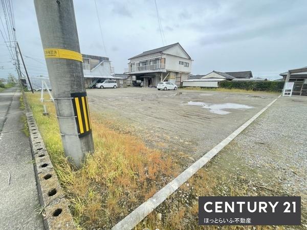前面道路が広くて安心　新築予定の方にもおすすめな土地