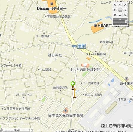 都城市久保原町の土地