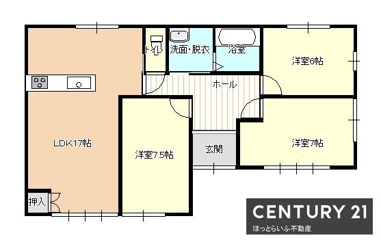 整った暮らしがすぐ始めれる人工芝の庭とカーポート付き住宅