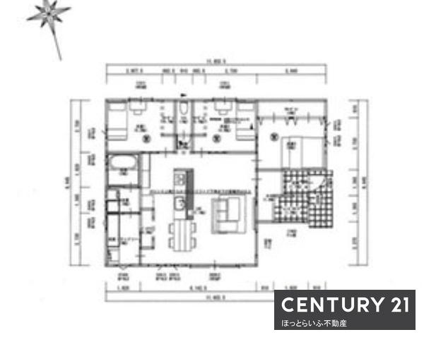 徒歩10分以内に施設が充実している新築建売です