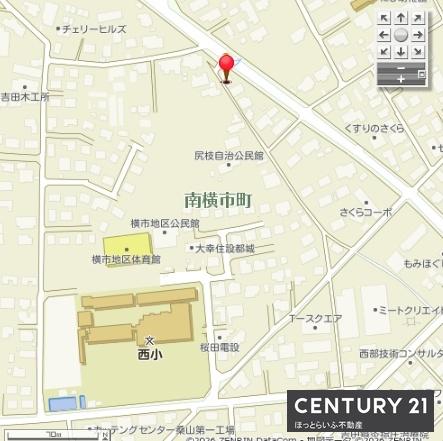 小中学校まで歩いてすぐの立地にある宅地です