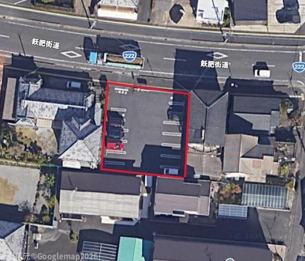 街の中心地にある土地です