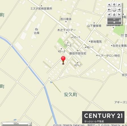 都城市安久町の土地