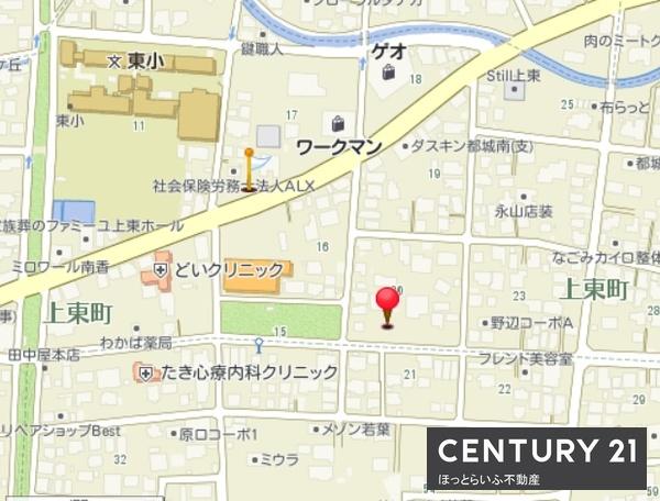 都城市上東町の土地