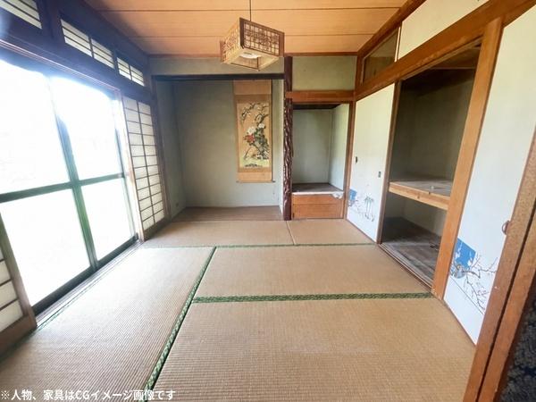 静かな場所に中古物件が出ました
