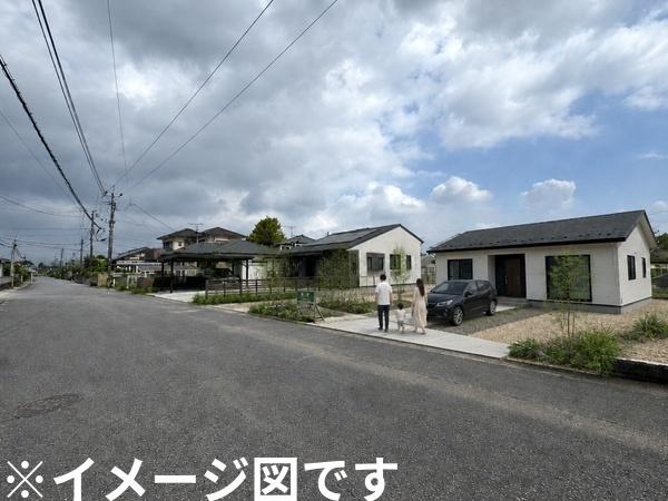 静かな環境に南向きの土地が出ました
