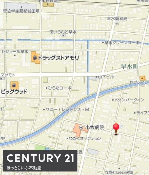 街の中心地に近い場所で利便性がいい中古住宅です