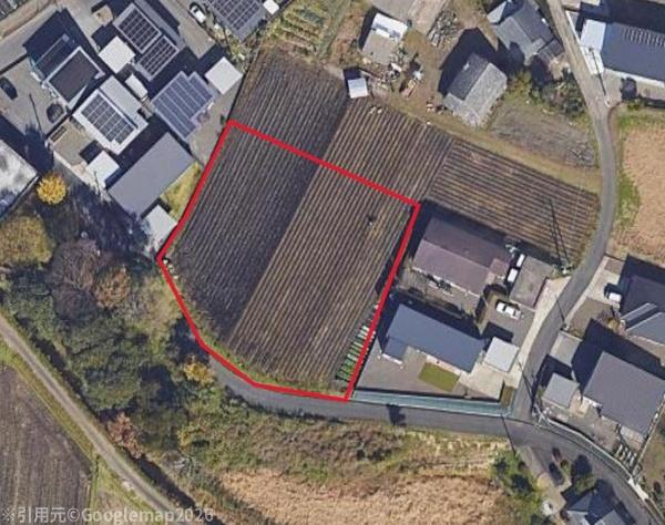 下長飯町のまとまった広さの土地です　分譲地としても