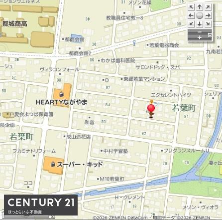 形の整った土地が若葉町に登場しました