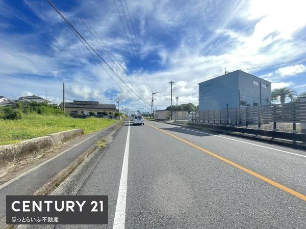 大通り沿いの土地　事業用地としてもいかがでしょうか