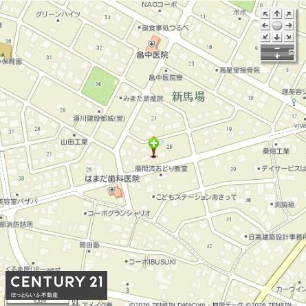 広い道路に面して見晴らしのよい中古物件です